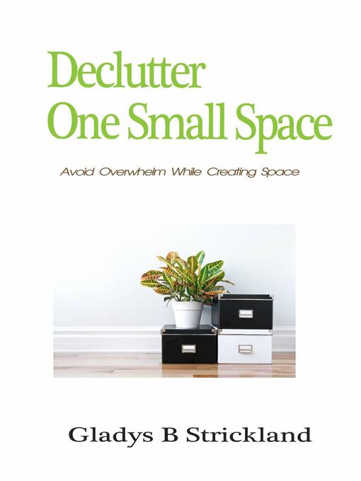 Title details for Declutter One Small Space by Gladys B Strickland - Available